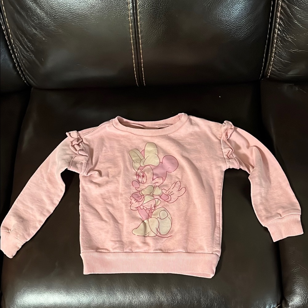 Disney Minnie Mouse pink girls top
